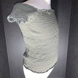 Hollister Off-The-Shoulder Crop Top